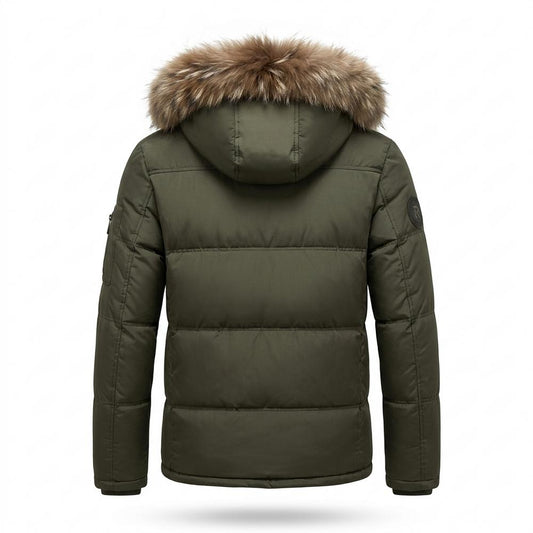 Allsaints Leather - Nemar | Hooded Quilted Jacket Men
