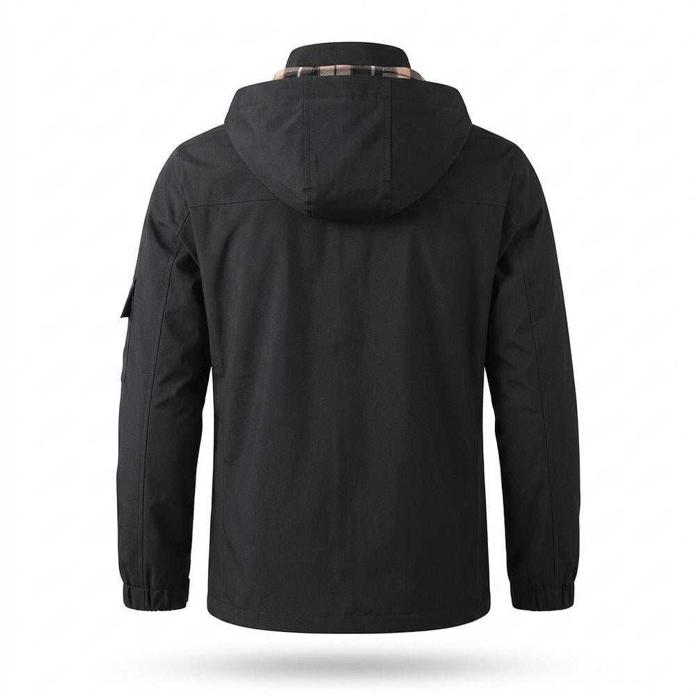 Allsaints Leather - Nerel | Hooded Functional Jacket Men