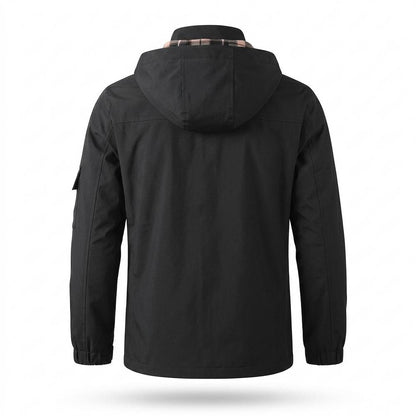 Allsaints Leather - Nerel | Hooded Functional Jacket Men