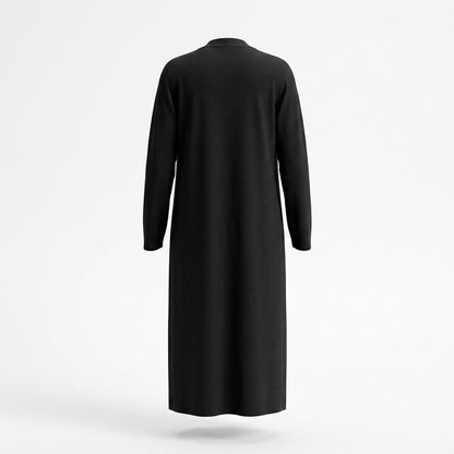Allsaints Leather - Mavel | Open-Front Longline Cardigan Women