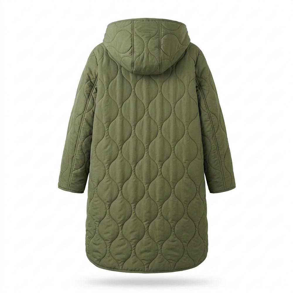 Allsaints Leather - Lalar | Quilted Hooded Coat Women