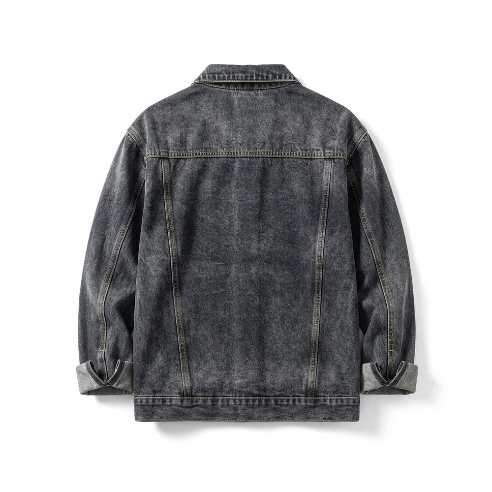 Allsaints Leather - Lomon | Washed Multi-Pocket Denim Jacket Men