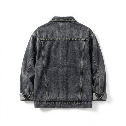 Allsaints Leather - Lomon | Washed Multi-Pocket Denim Jacket Men