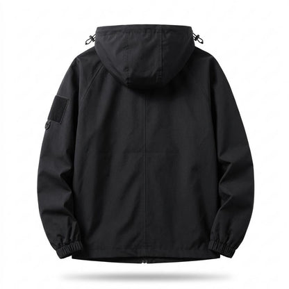 Allsaints Leather - Rasol | Hooded Zip-Up Jacket Men