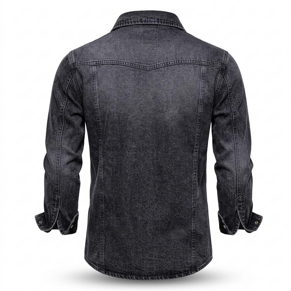 Allsaints Leather - Lesel | Washed Button-Up Shirt Men