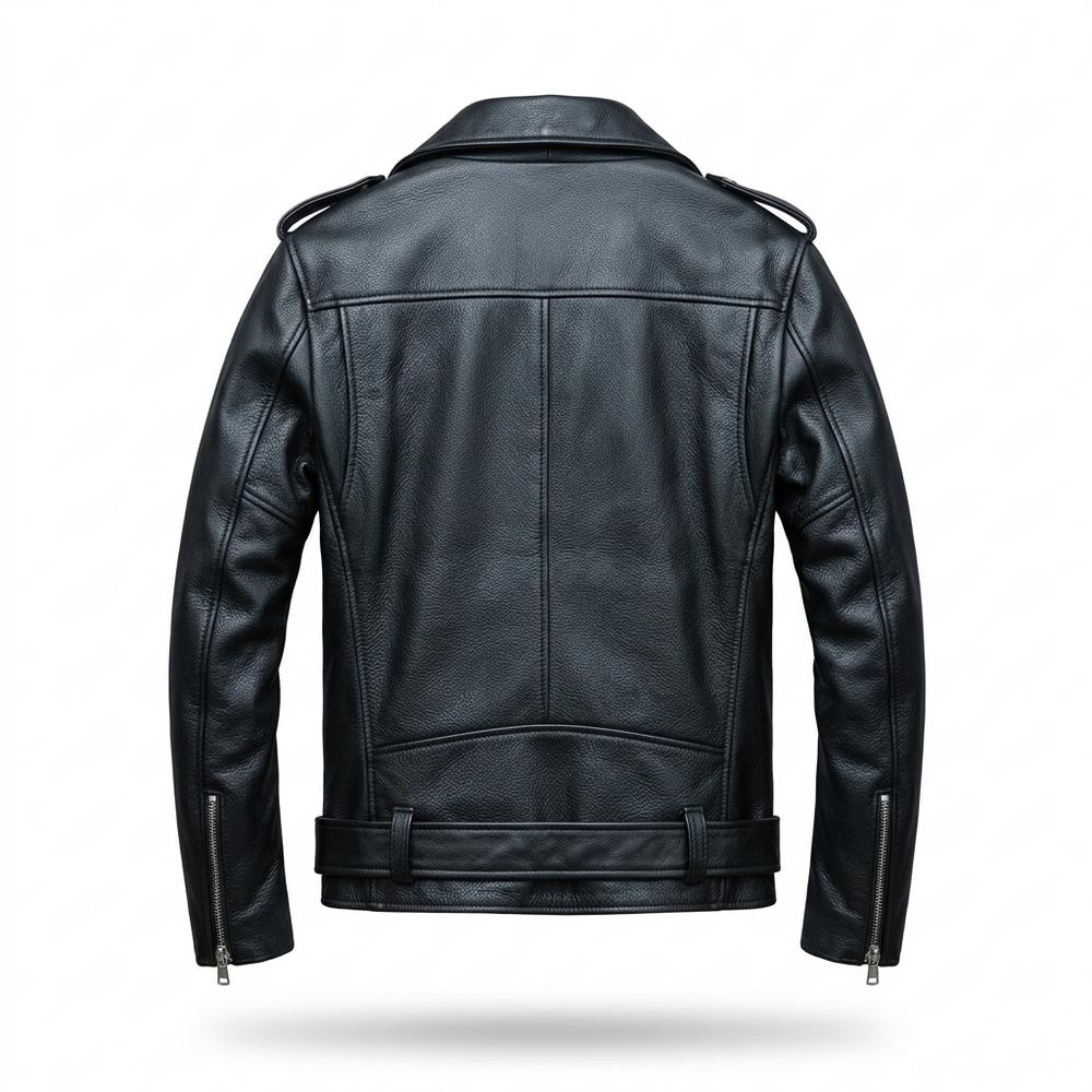 Allsaints Leather - Zegov | Asymmetrical Belted Leather Jacket Unisex