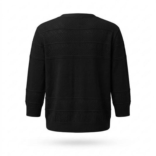 Allsaints Leather - Lalin | Open-Knit V-Neck Knit Cardigan Women