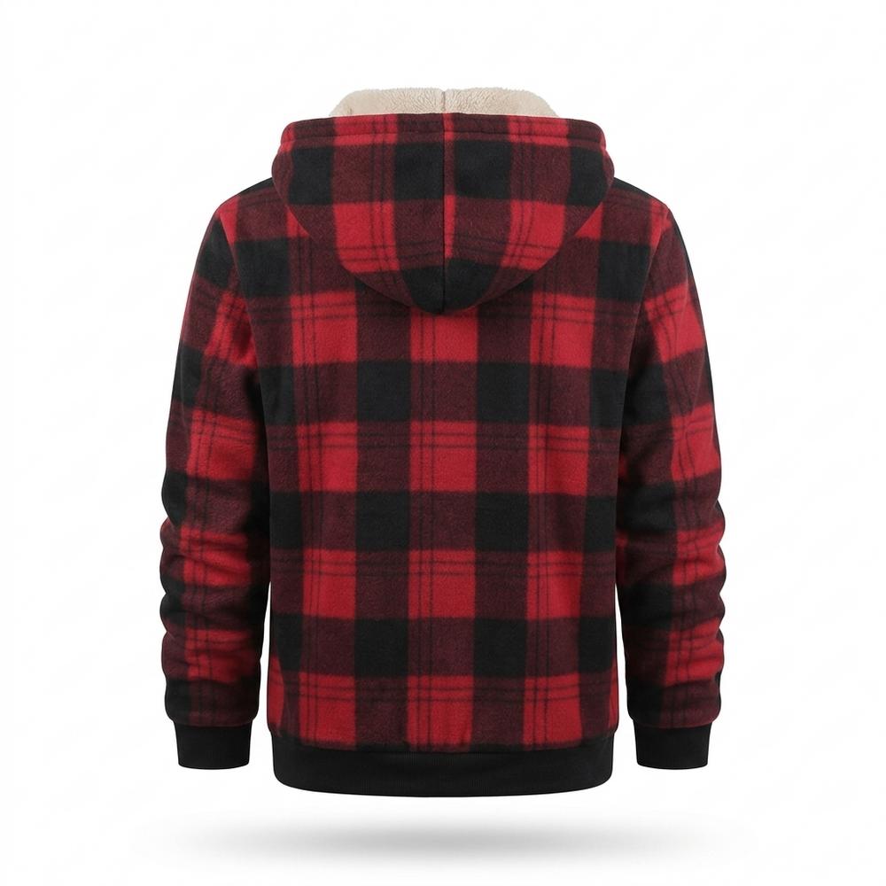 Allsaints Leather - Cotor | Sherpa-Lined Plaid Jacket Men