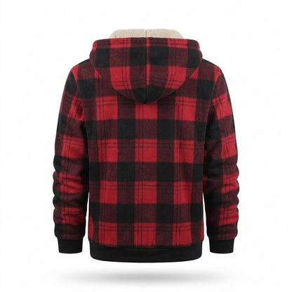 Allsaints Leather - Cotor | Sherpa-Lined Plaid Jacket Men