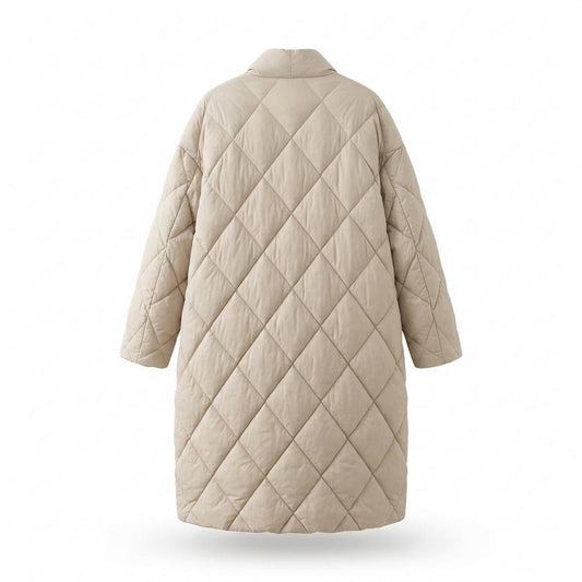 Allsaints Leather - Almin | Quilted Relaxed-Fit Coat Women