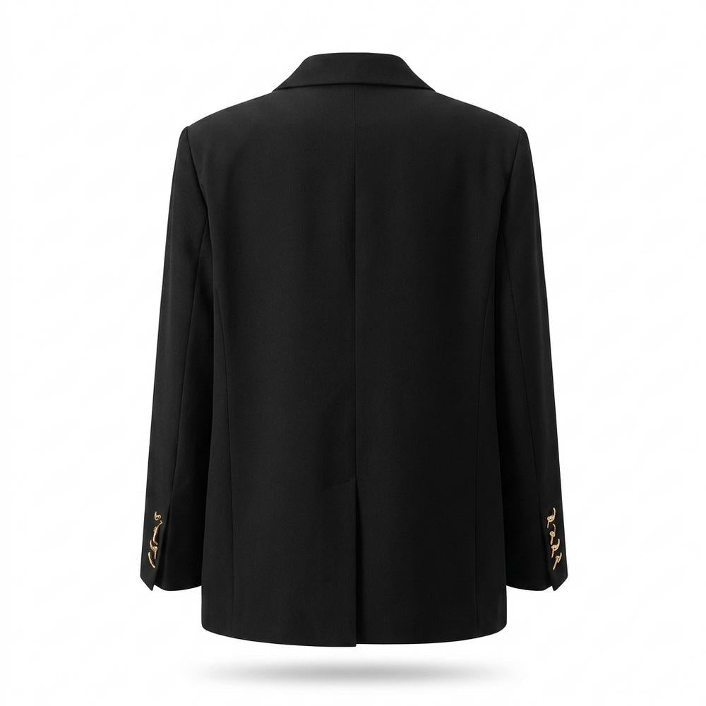 Allsaints Leather - Nimar | Two-Button Embroidered Blazer Women