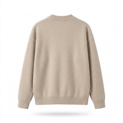 Allsaints Leather - Timer | Textured Collarless Knit Cardigan Men