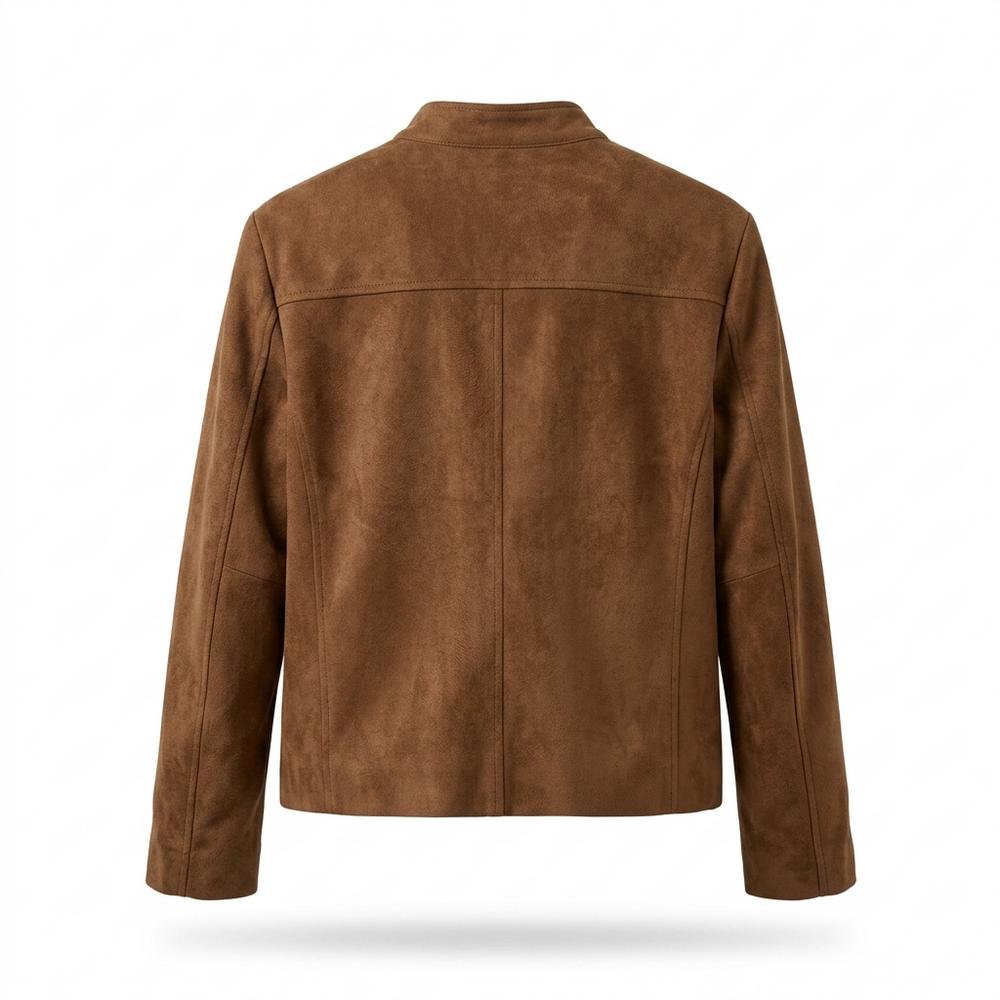 Allsaints Leather - Ruwad | Sueded Zip-Up Jacket Women