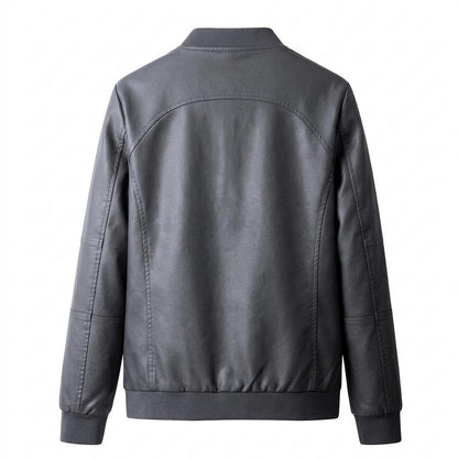 Allsaints Leather - Ranal | Zip-Up Bomber-Style Leather Jacket Men