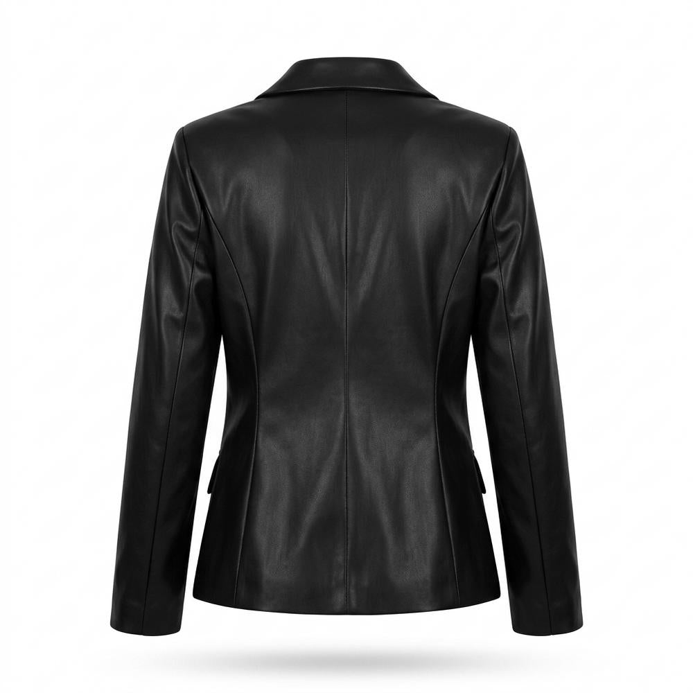 Allsaints Leather - Zavel | Double-Breasted Tailored Blazer Women