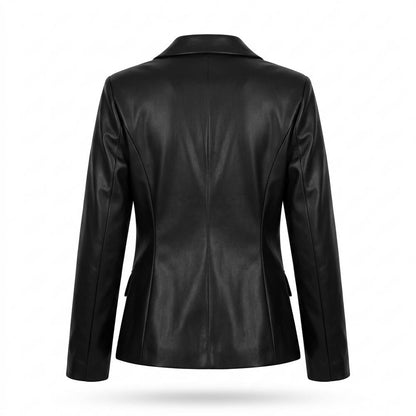 Allsaints Leather - Zavel | Double-Breasted Tailored Blazer Women