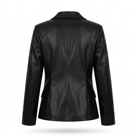 Allsaints Leather - Zavel | Double-Breasted Tailored Blazer Women