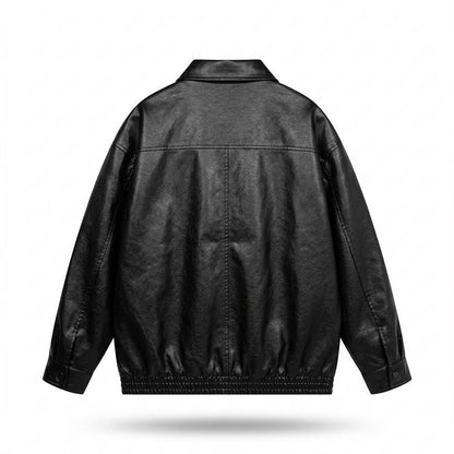 Allsaints Leather - Nudam | Buttoned Oversized Jacket Unisex