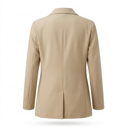 Allsaints Leather - Tiren | Single-Breasted Notched Lapel Blazer Women