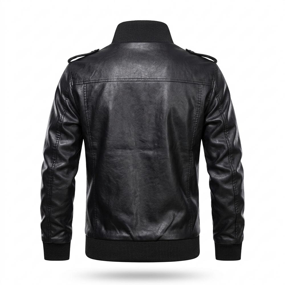 Allsaints Leather - Rabid | Zip-Up Fitted Leather Jacket Men