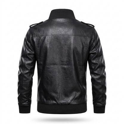 Allsaints Leather - Rabid | Zip-Up Fitted Leather Jacket Men