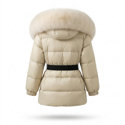 Allsaints Leather - Riken | Down-Filled Fur-Trimmed Coat Women