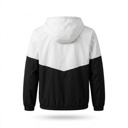 Allsaints Leather - Setur | Hooded Color-Block Jacket Unisex