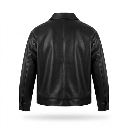 Allsaints Leather - Yoren | Zip-Up Relaxed-Fit Leather Jacket Men