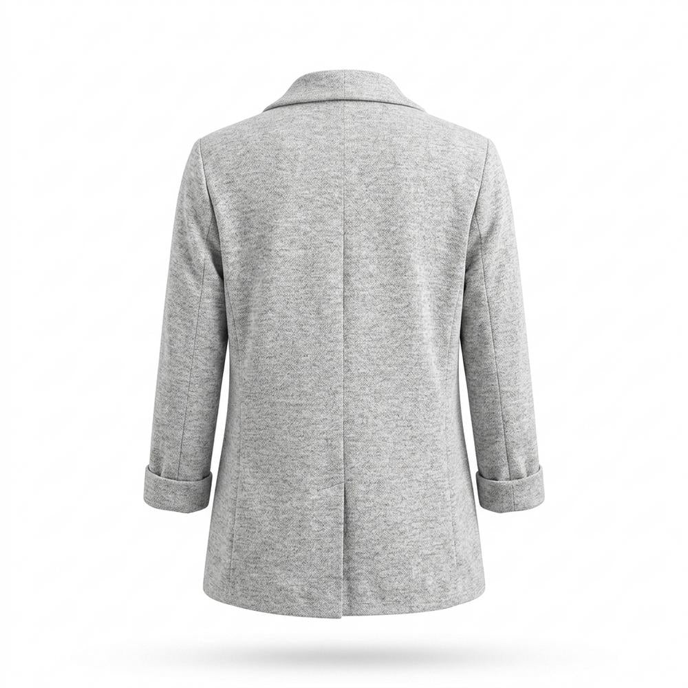 Allsaints Leather - Nikar | Heathered Open-Front Blazer Women