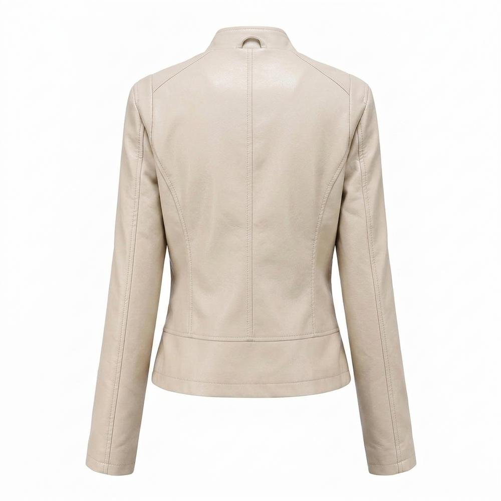 Allsaints Leather - Valin | Studded Asymmetrical Leather Jacket Women