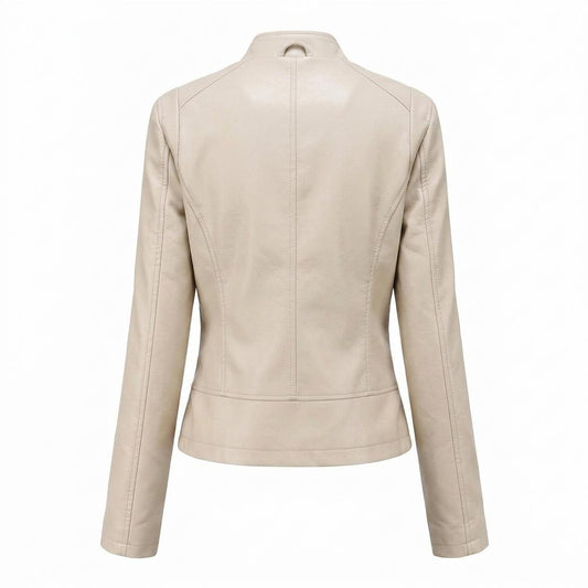 Allsaints Leather - Valin | Studded Asymmetrical Leather Jacket Women