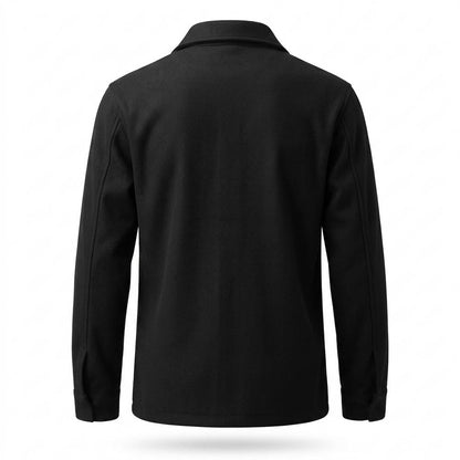 Allsaints Leather - Surak | Wool-Blend Button-Down Jacket Men