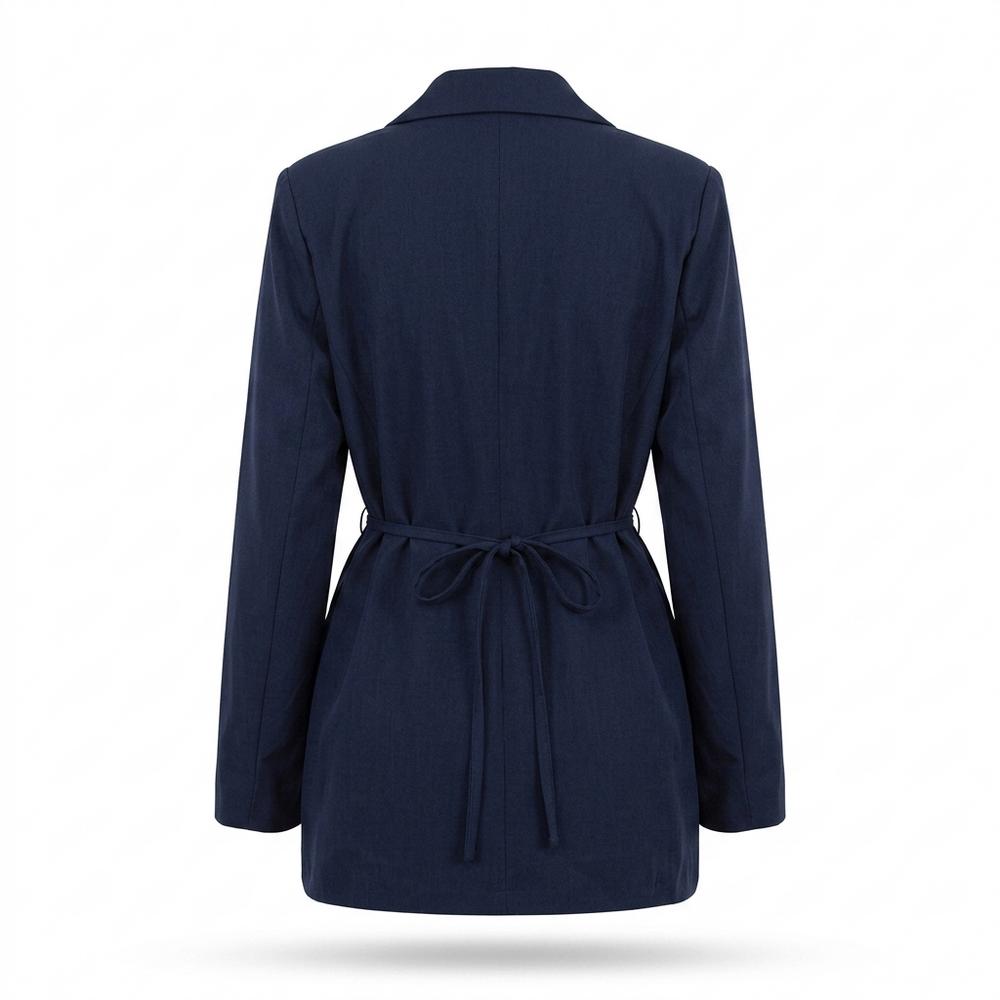 Allsaints Leather - Tamar | Belted Wrap Blazer Women