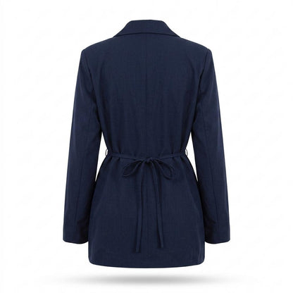 Allsaints Leather - Tamar | Belted Wrap Blazer Women