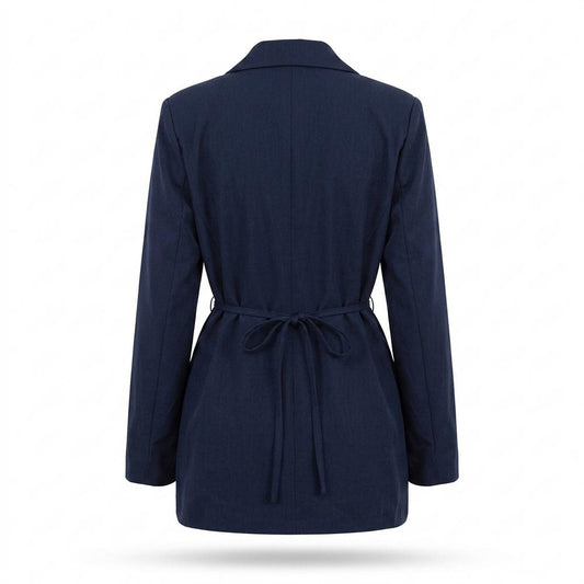 Allsaints Leather - Tamar | Belted Wrap Blazer Women