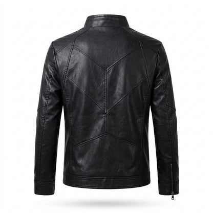 Allsaints Leather - Tibir | Zippered Slim-Fit Leather Jacket Men