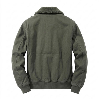 Allsaints Leather - Misol | Lined Sherpa-Collar Jacket Men