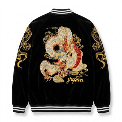 Allsaints Leather - Sedan | Embroidered Velvet Jacket Unisex