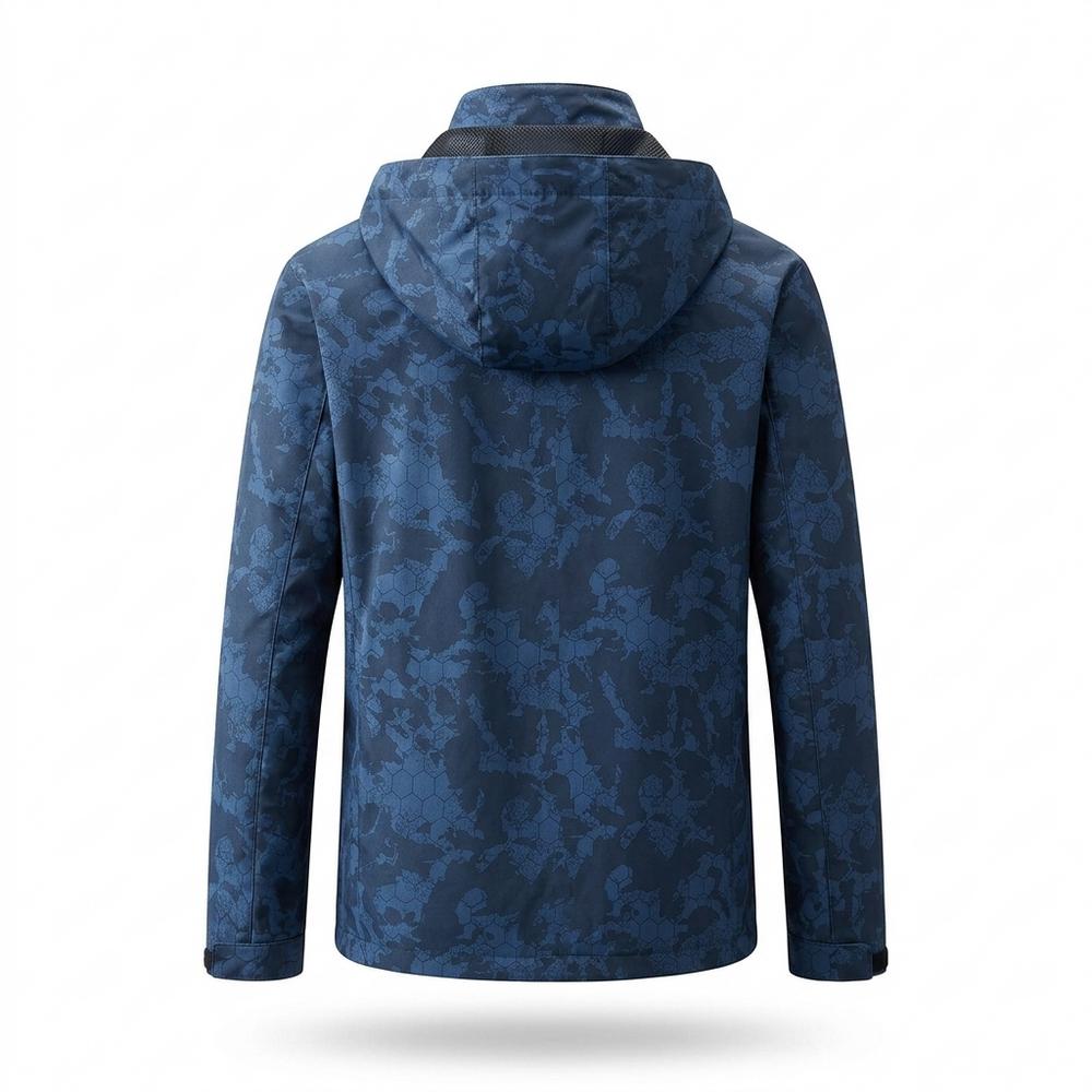 Allsaints Leather - Naniv | Patterned Hooded Jacket Men