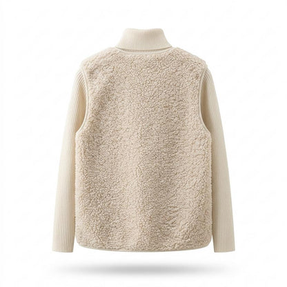 Allsaints Leather - Saver | Sherpa Button-Front Vest Women