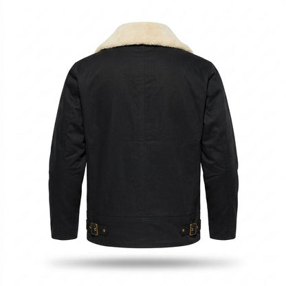 Allsaints Leather - Lamor | Sherpa-Lined Button-Front Jacket Men