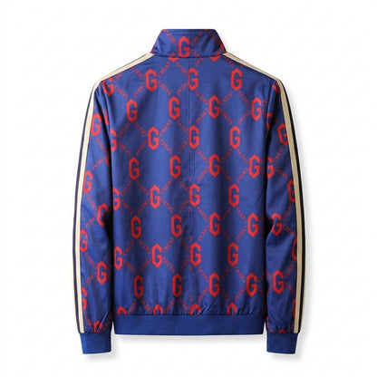 Allsaints Leather - Maral | Patterned Zip-Up Jacket Men