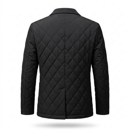 Allsaints Leather - Kaser | Quilted Tailored Blazer Men