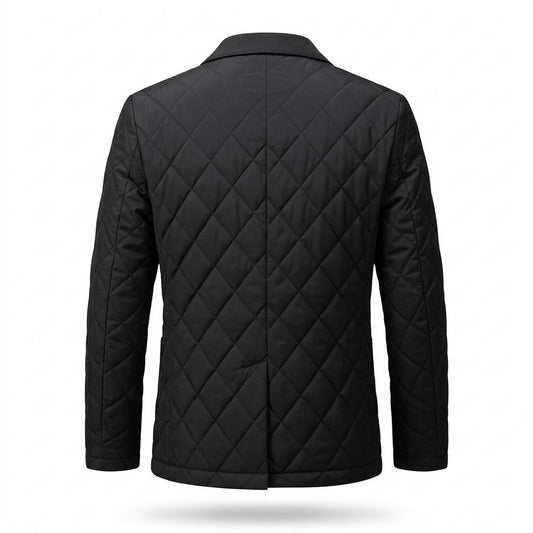 Allsaints Leather - Kaser | Quilted Tailored Blazer Men