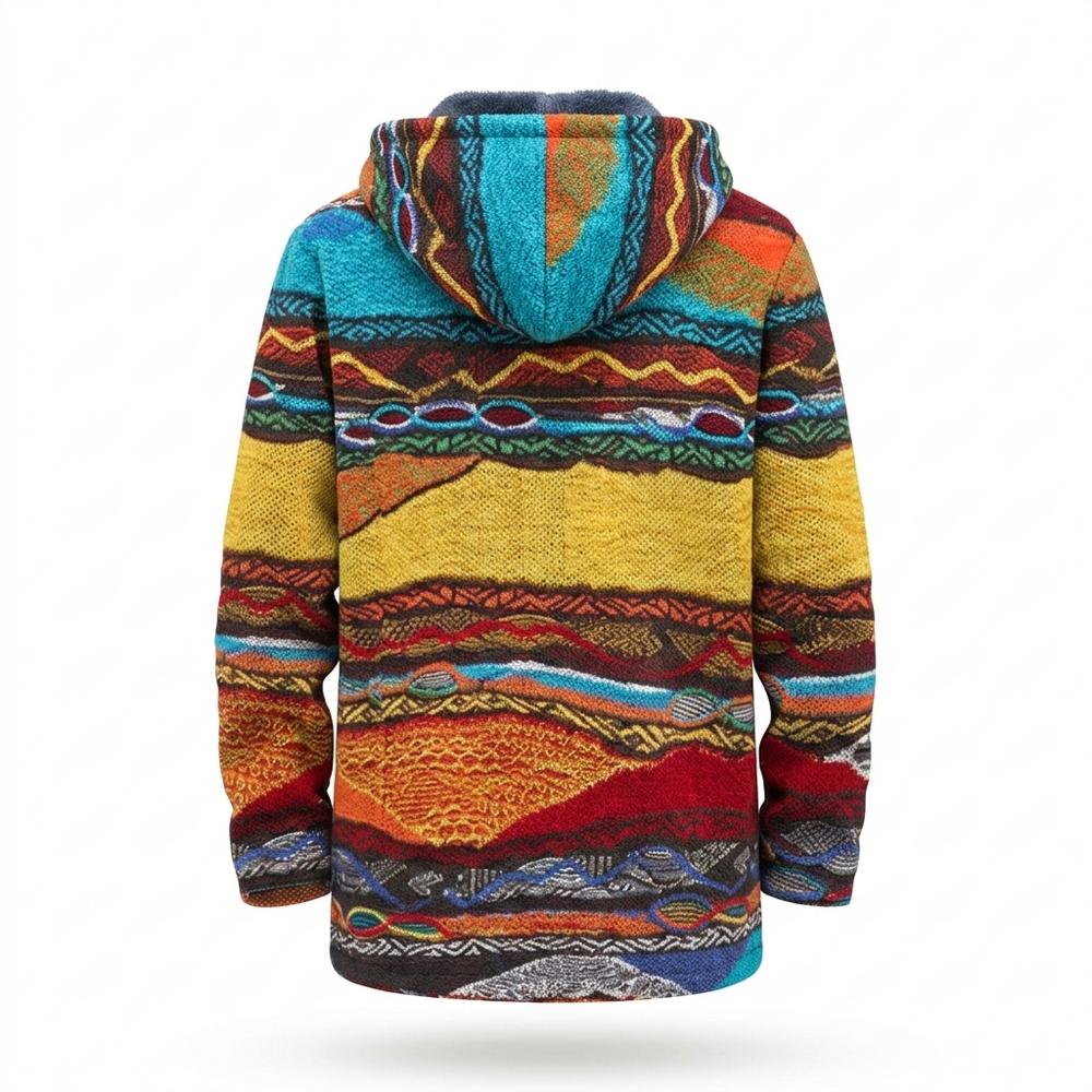 Allsaints Leather - Lolin | Fleece-Lined Hooded Knit Cardigan Men