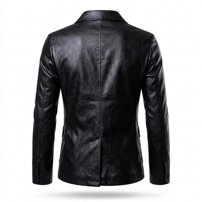 Allsaints Leather - Ramar | PU Leather Tailored Blazer Men