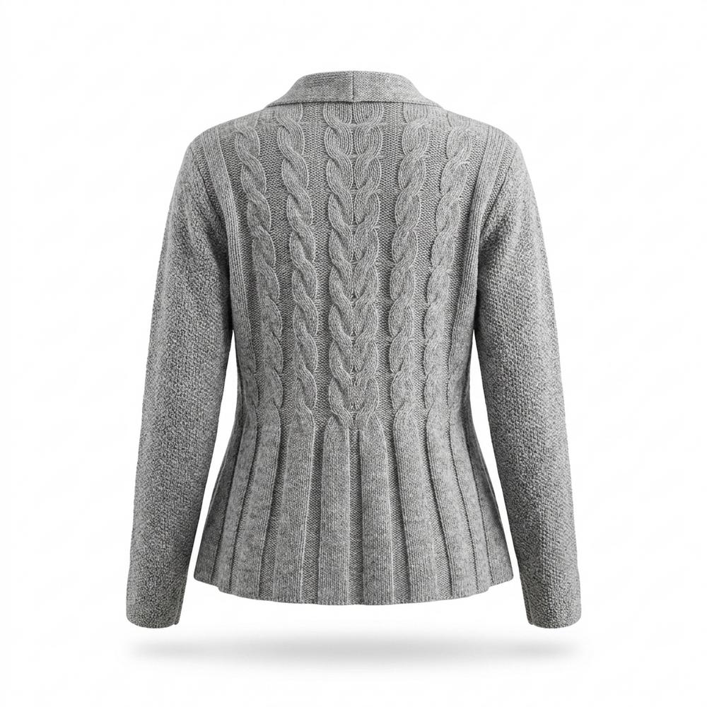 Allsaints Leather - Dasan | Cable-Knit Button-Front Knit Cardigan Women