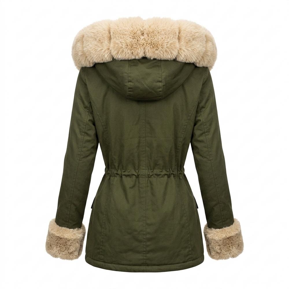 Allsaints Leather - Kalor | Fur-Lined Hooded Coat Women