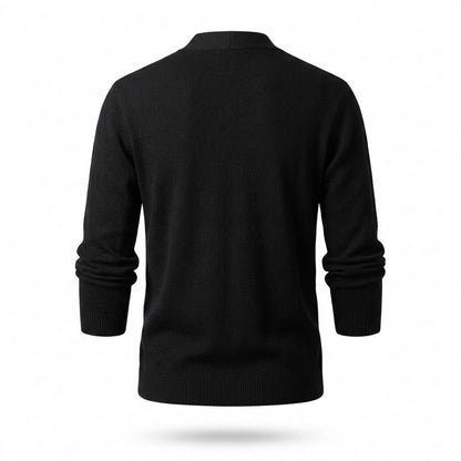 Allsaints Leather - Lufav | Knitted Button-Front Knit Cardigan Men