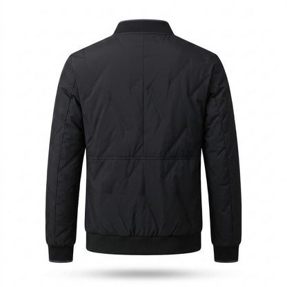 Allsaints Leather - Coron | Quilted Zip-Up Jacket Men